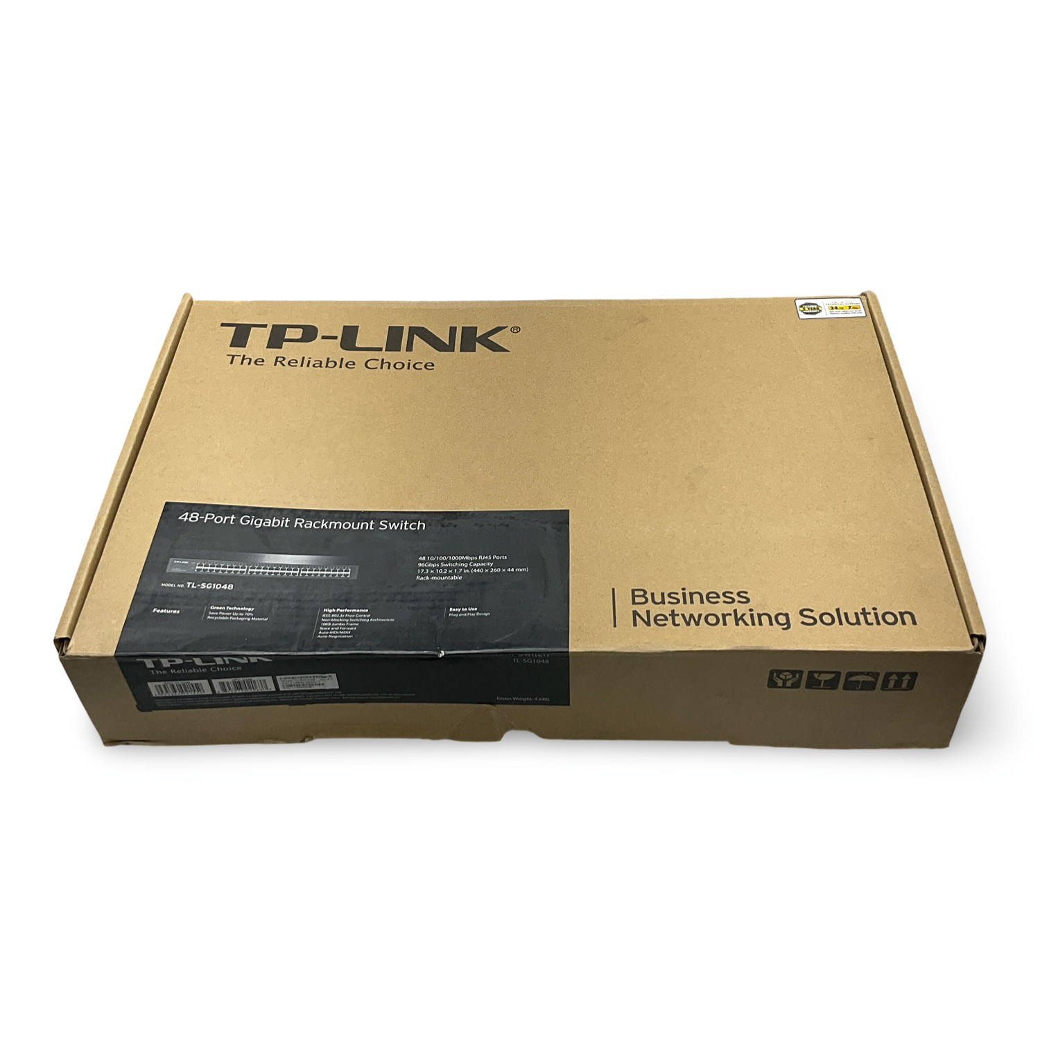 New TP-LINK TL-SG1048 48-Port Gigabit Rackmount Ethernet Switch New TP-LINK TL-SG1048 48-Port Gigabit Rackmount Ethernet Switch