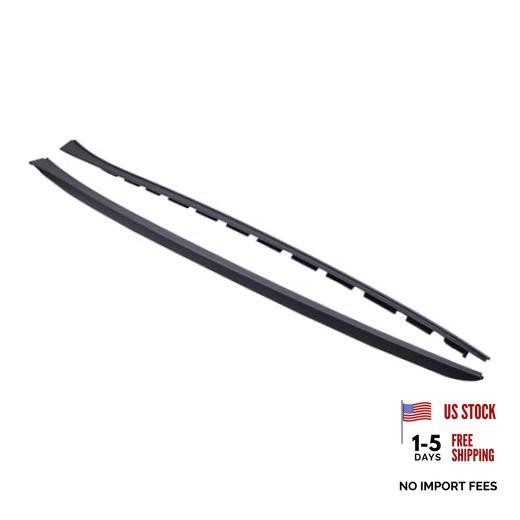 2Pcs Front L/R Outer Glass Windshield Pillar Molding for Kia 2Pcs Front L/R Outer Glass Windshield Pillar Molding for Kia