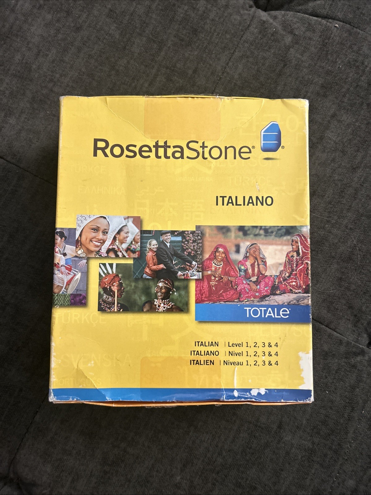 Rosetta Stone Italian Totale Levels 1-4 Version 4