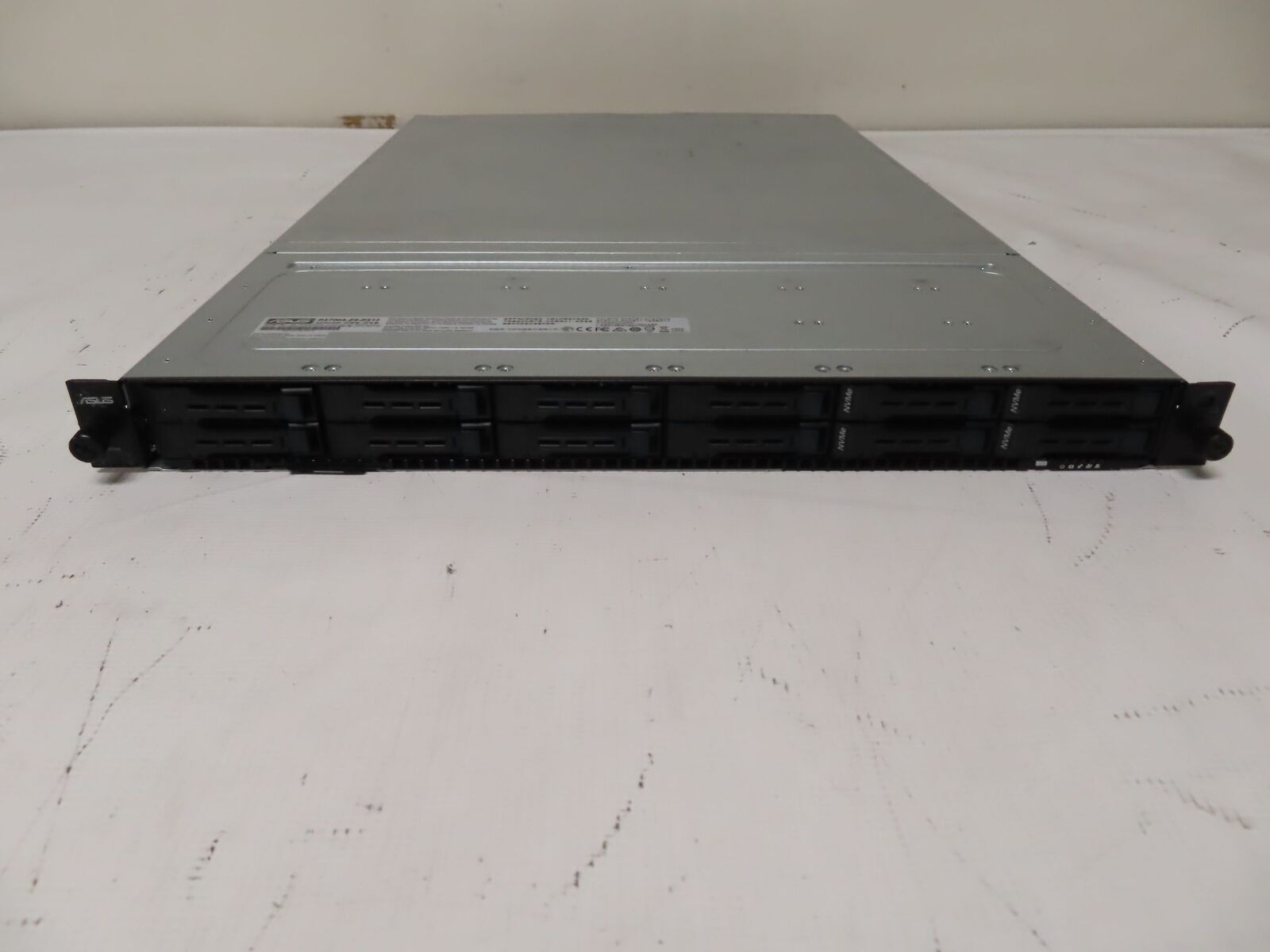 Asus RS700A-E9-RS12 1U Server 2x Epyc 7502 2.5ghz 256GB 2x 1.6TB NVME 2x 800W