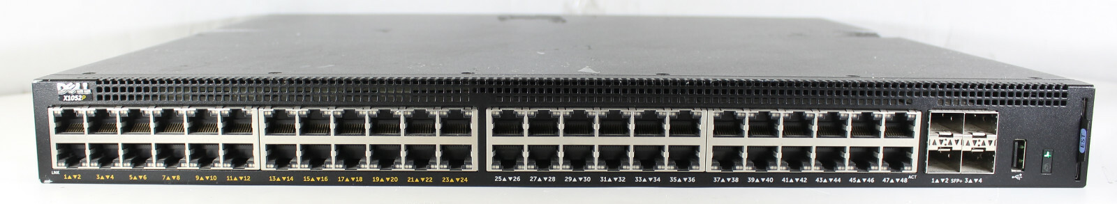 DELL X-Series X1052P Managed L2+ Gigabit Ethernet Power over Ethernet T65YX DELL X-Series X1052P Managed L2+ Gigabit Ethernet Power over Ethernet T65YX