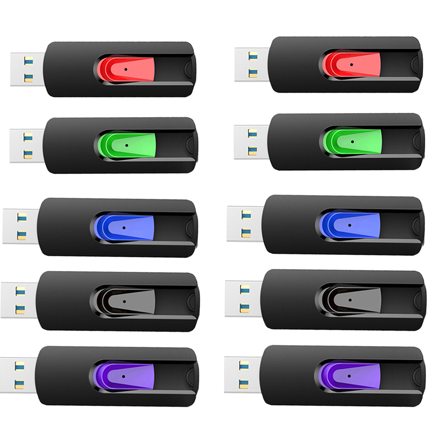 5/10Pack USB2.0 Flash Drives 2G/4G/8G/16G/32G/64G Thumb Drive Memory Stick 5/10Pack USB2.0 Flash Drives 2G/4G/8G/16G/32G/64G Thumb Drive Memory Stick