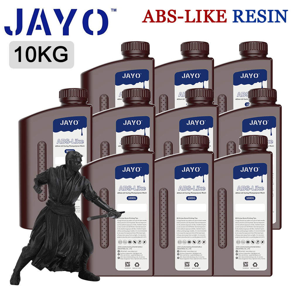 JAYO 10KG ABS-Like Resin 1KG/Set 405nm UV 4K 8K SLA DLP LCD 3D Printer Resin