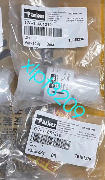 CV-1-661212 Parker Check valve CV1661212 Brand New FedEx or DHL CV-1-661212 Parker Check valve CV1661212 Brand New FedEx or DHL