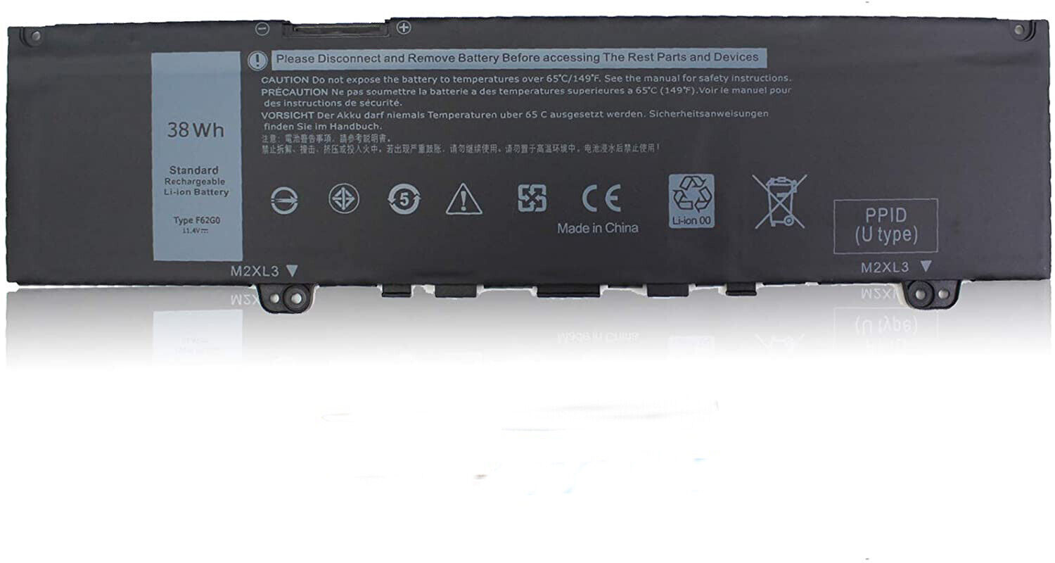 39DY5 F62G0 Battery for Dell Inspiron 13 7000 2-in-1 7373 7386 7370 7380 5370