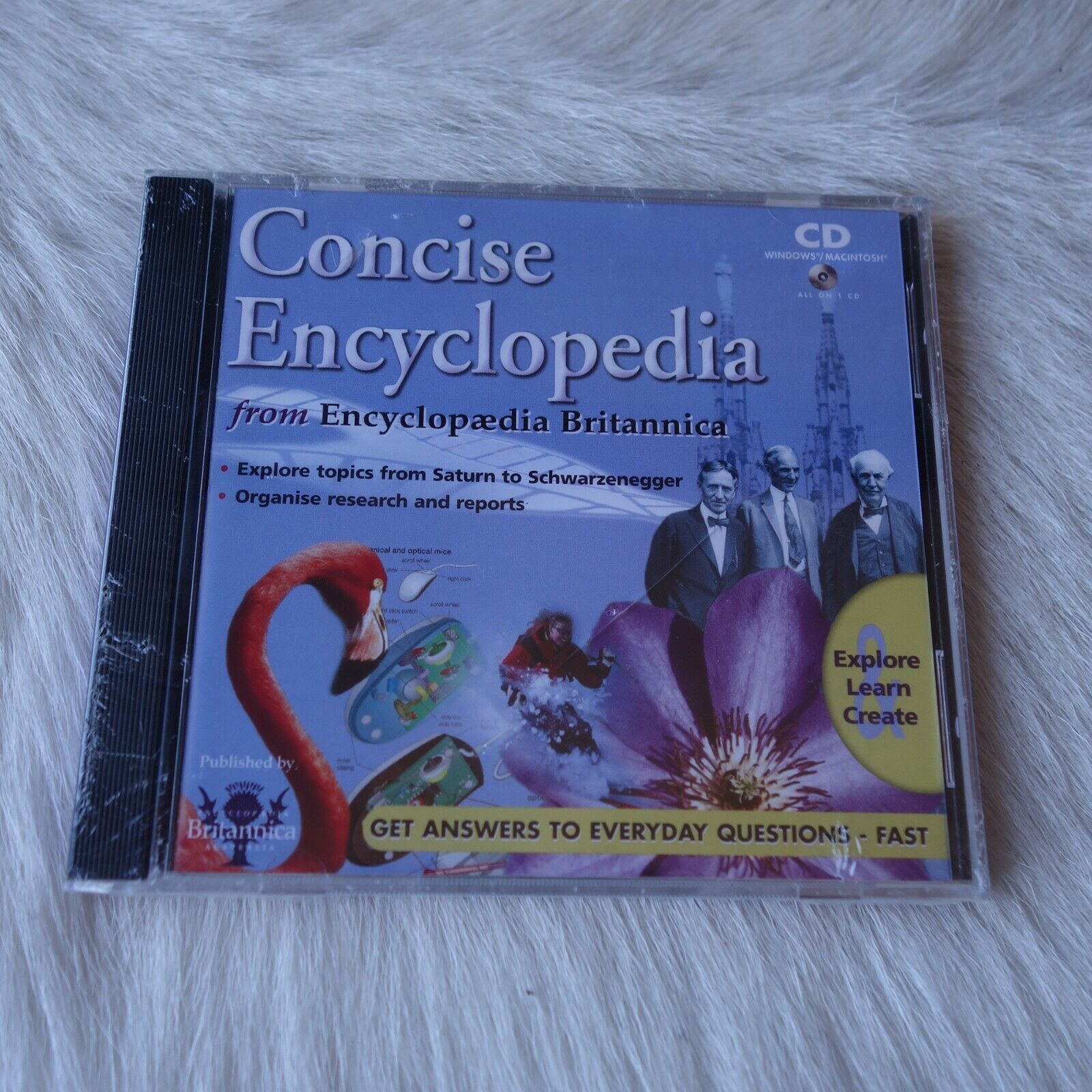 CONCISE ENCYCLOPEDIA PC CD-ROM Encyclopaedia Britannica CD-ROM 2004 OUT OF PRINT