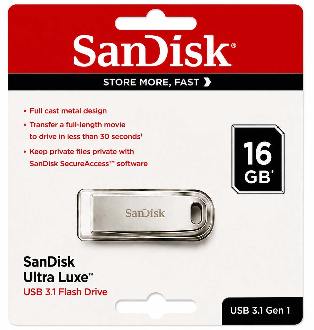 SanDisk Ultra Luxe USB 3.1 Flash Drive – 5 Pack | Premium Metal USB Flash Drives SanDisk Ultra Luxe USB 3.1 Flash Drive – 5 Pack | Premium Metal USB Flash Drives