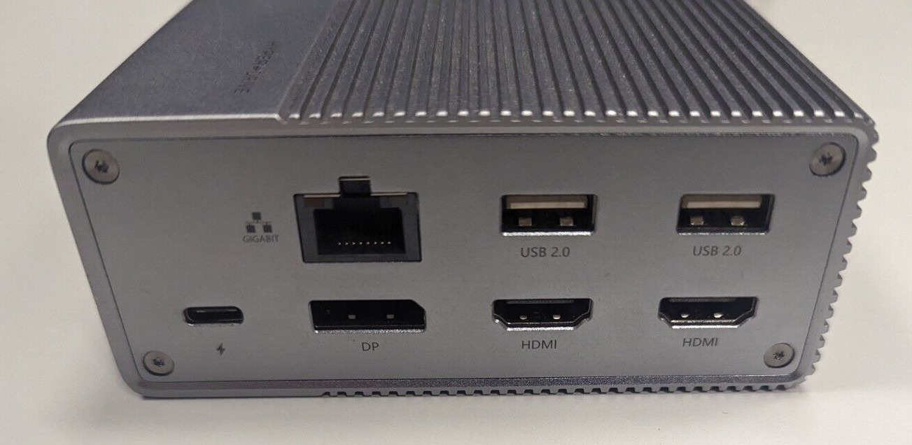 HyperDrive USB C 12in1 2x HDMI, Display Port, GB ethernet, USB 10gb Dock