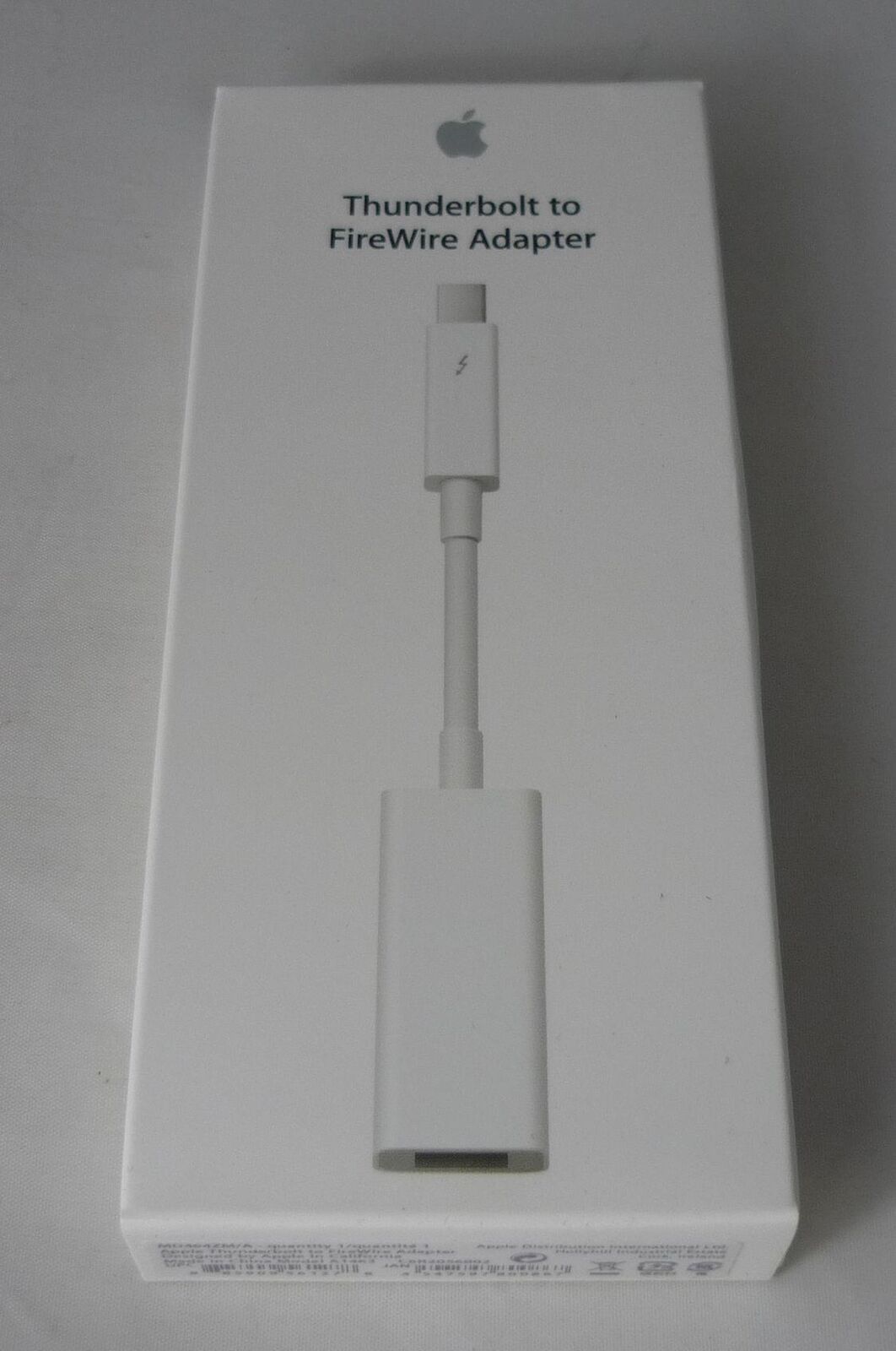 Genuine / Official Apple Thunderbolt to FireWire Adapter - New