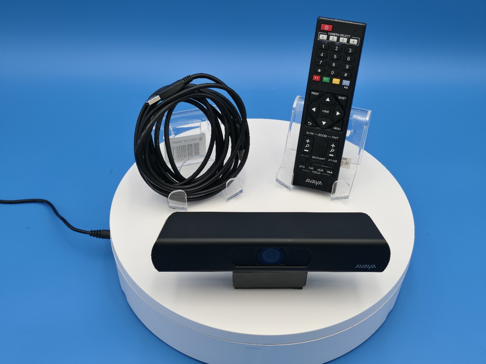 AVAYA Huddle Room Web Camera HC020 With 4K Video Capability With Remote Control