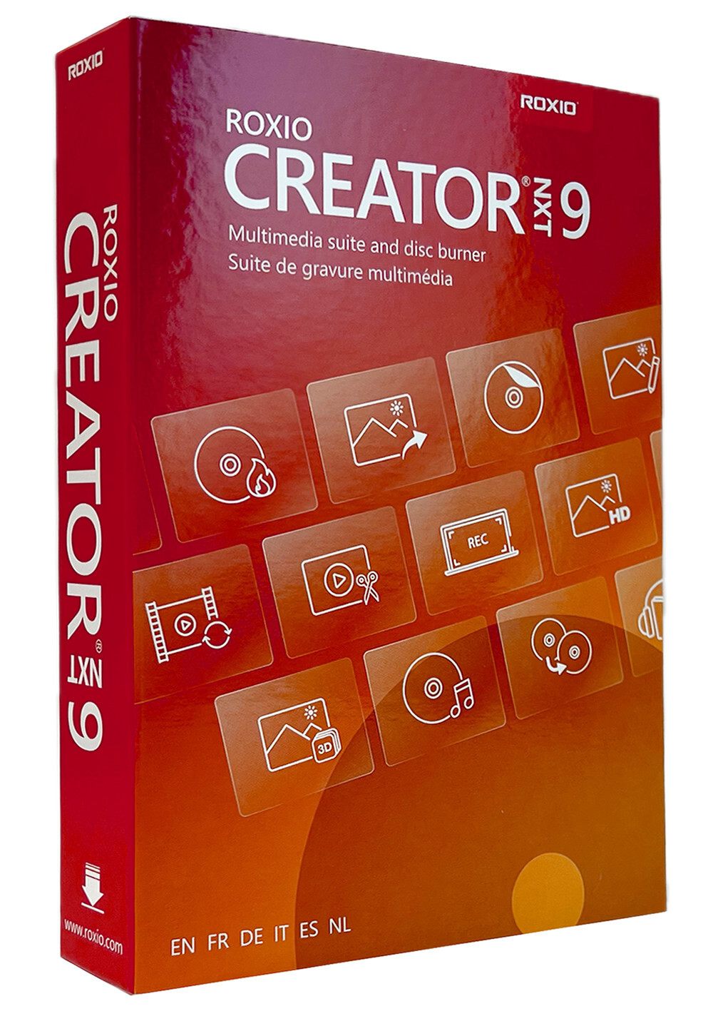 Roxio Creator NXT 9 - New Retail Box, RCRNXT9MLMBAM Roxio Creator NXT 9 - New Retail Box, RCRNXT9MLMBAM