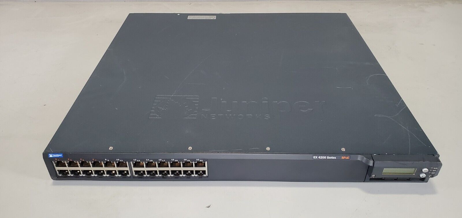 JUNIPER EX4200-24T REV D,  EX 4200 Series Ethernet Switch 24 Port (8 PoE Port)