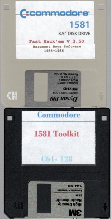 Commoddore 64-128 - 3.5 inch - 1581 Toolkit/Fast Hack'em 3.50 Commoddore 64-128 - 3.5 inch - 1581 Toolkit/Fast Hack'em 3.50