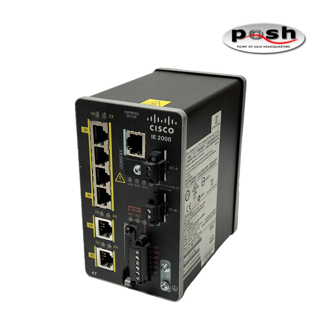 Cisco IE-2000-4T-L Industrial Ethernet 2000 Switch,  LAN Lite