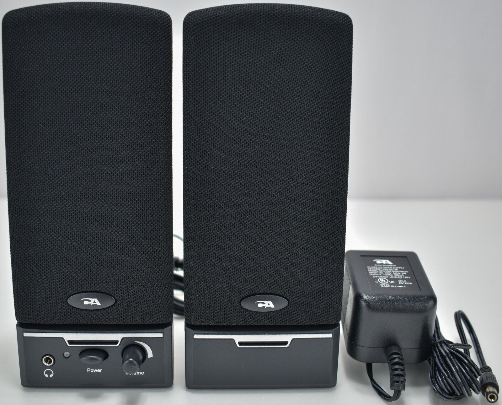 Cyber Acoustics CA-2014 Multimedia Powered Computer Speakers Full Stereo Sound