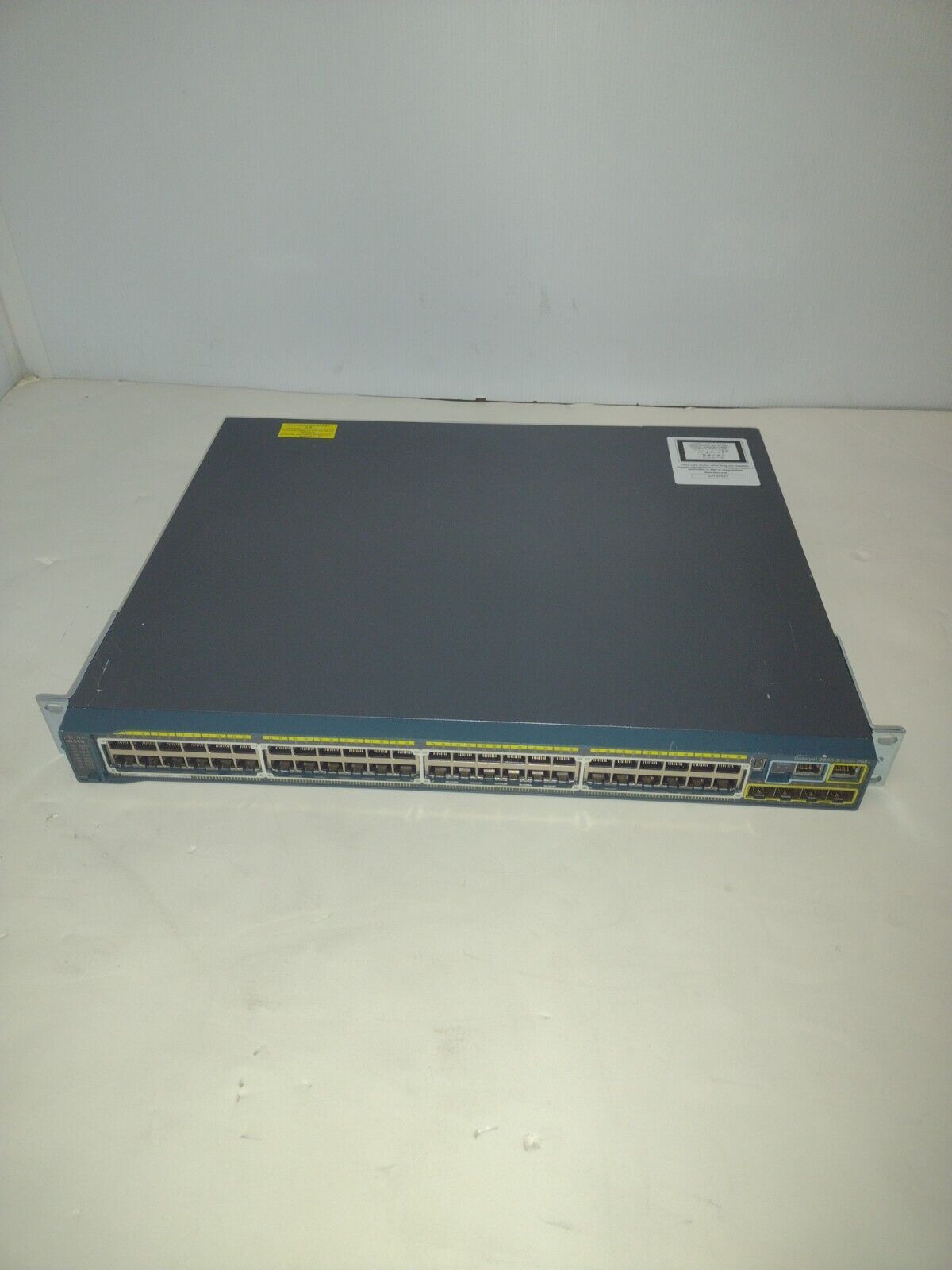 Cisco Catalyst 2960S WS-C2960S-48FPS-L V04 48 Port PoE+ Gigabit Network Switch