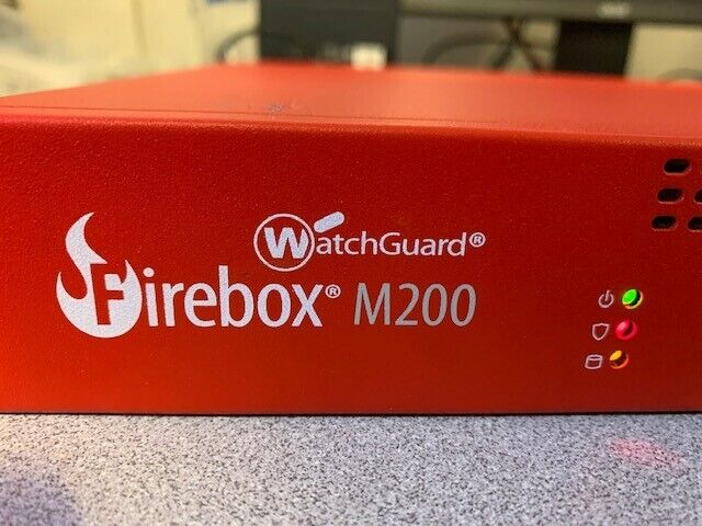 WatchGuard Firebox M200 ML3AE8 Firewall  - TESTED AND WORKING - 