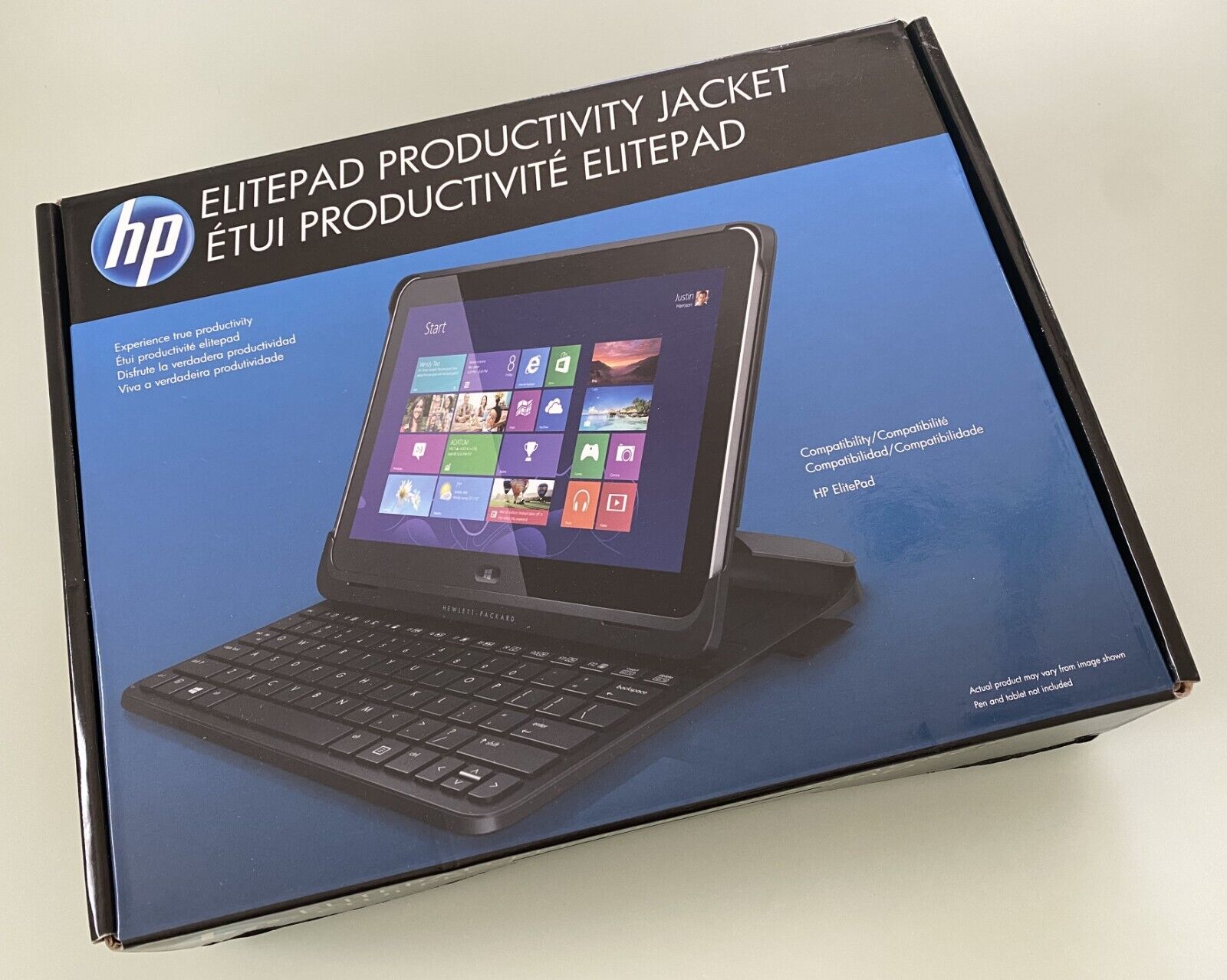 HP ElitePad Productivity Jacket - Black - D6S54UT#ABA - Brand New