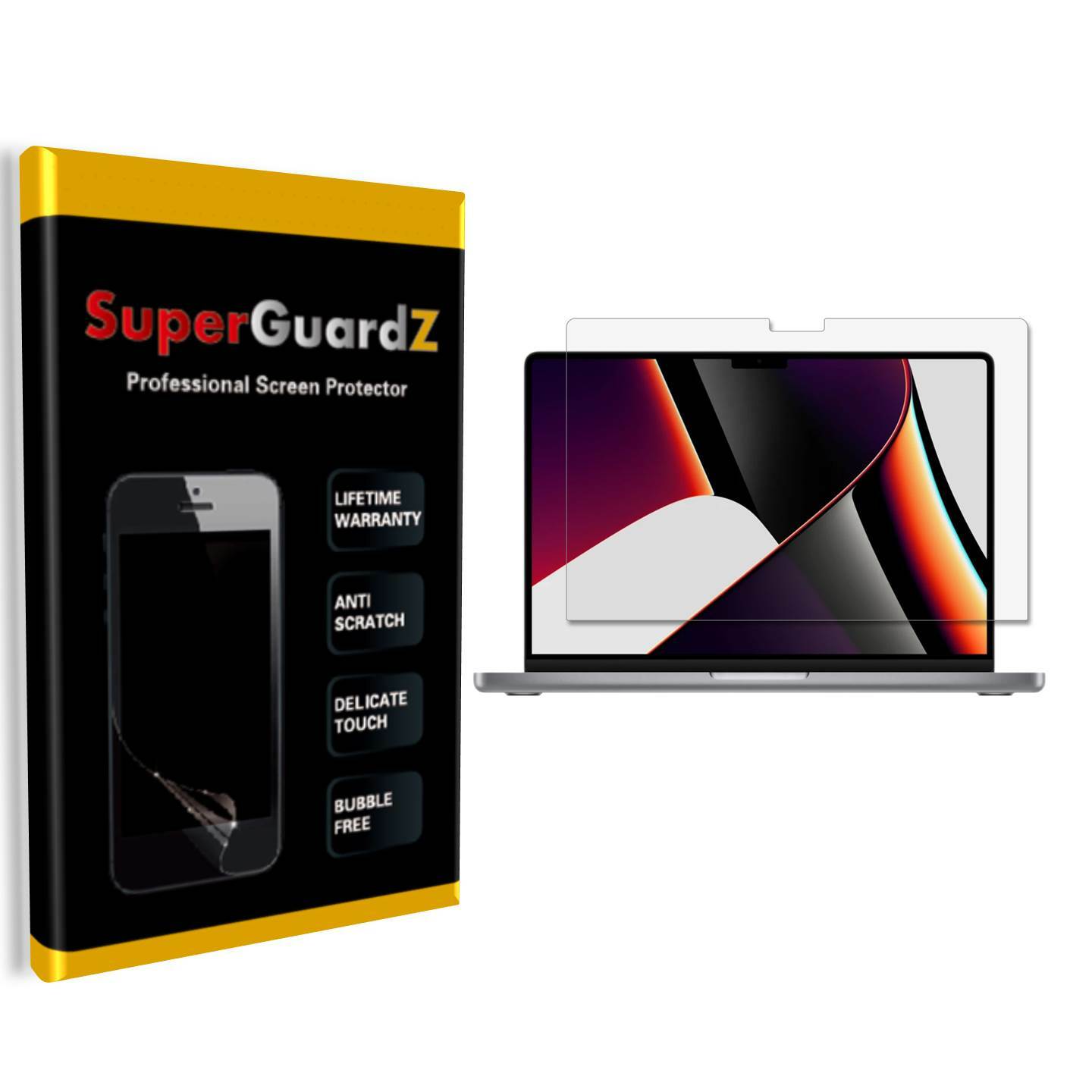 2X Clear Screen Protector Guard For Apple Macbook Pro 14 inch (2023/2022/2021) 2X Clear Screen Protector Guard For Apple Macbook Pro 14 inch (2023/2022/2021)