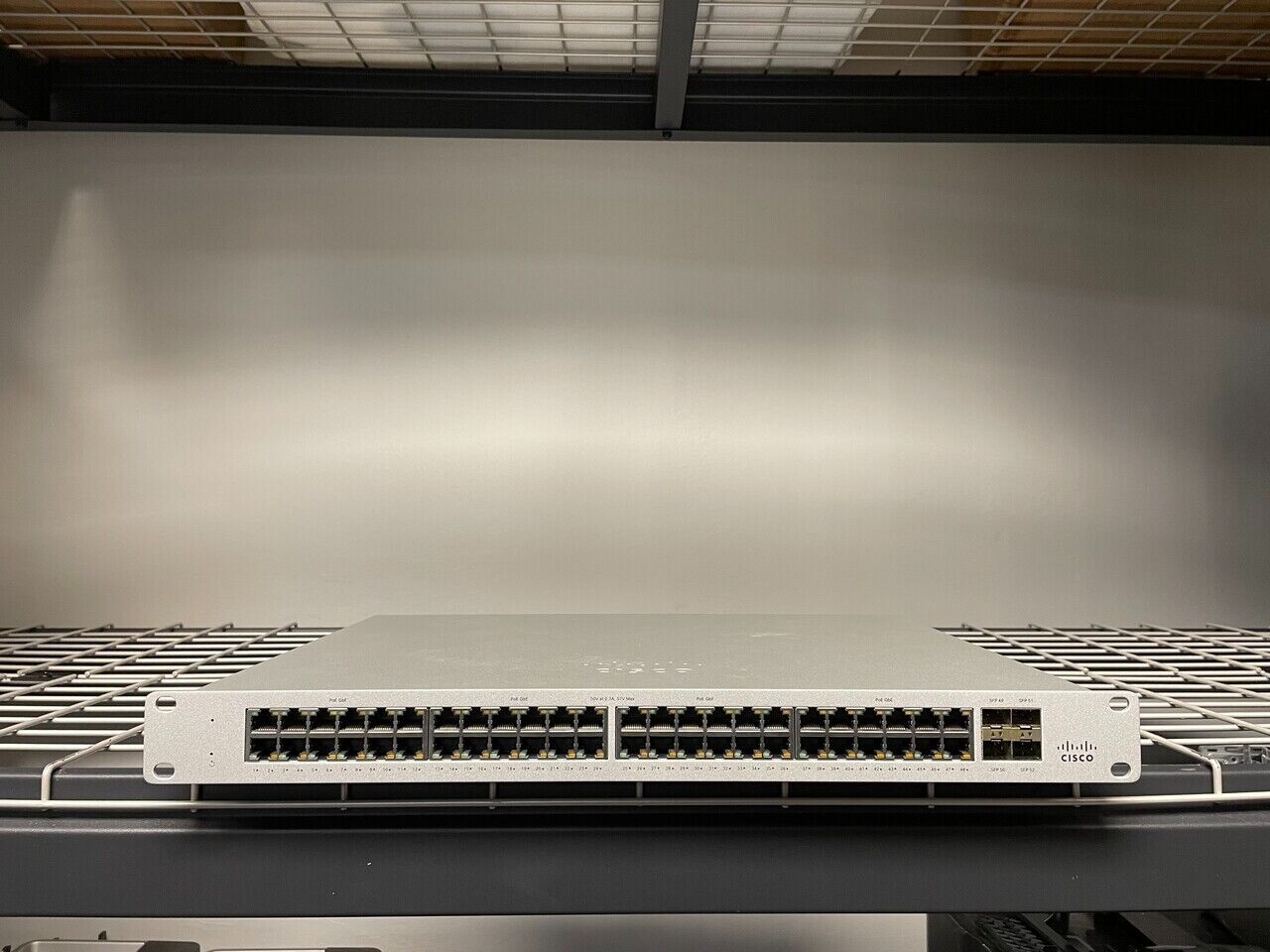 Cisco Meraki MS120-48LP PoE Switch UNCLAIMED/TESTED