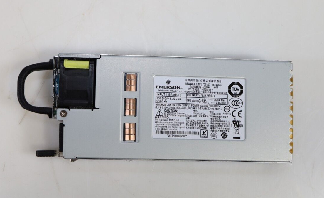 Emerson DS460S-3-002 460W Server Switching Power Supply