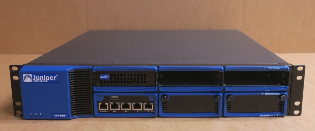 Juniper Networks IDP 800 Rackmount Security Appliance JNMR2 2x PSU 520-024298