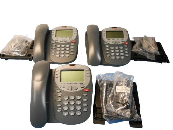 3 Avaya phone 2410 D01B-2001 Business Digital IP Phone