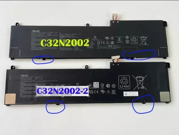 C32N2002-2 New Genuine 96Wh 8230mAh for Asus ZenBook Pro 15 Flip OLED series C32N2002-2 New Genuine 96Wh 8230mAh for Asus ZenBook Pro 15 Flip OLED series