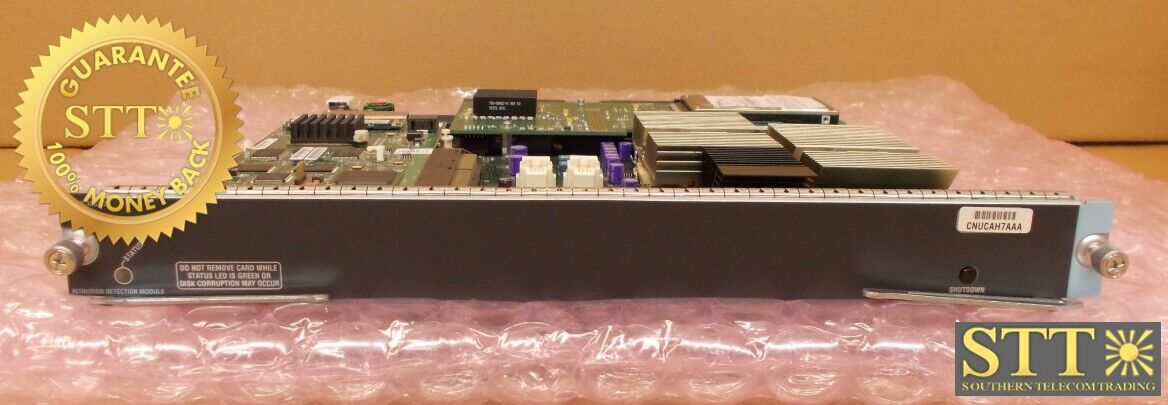 WS-SVC-IDSM2 CISCO INTRUSION DETECTION SYSTEM MODULE 800-26829-02 CNUCAH7AAA