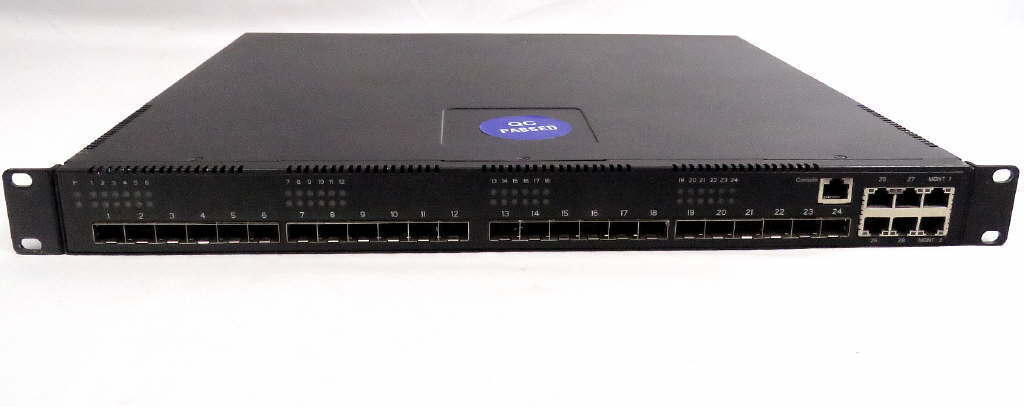 Quanta LB6M Network Switch w/ Brocade TurboIron 10GbE 24-Port SFP 4x 1GbE L2/L3