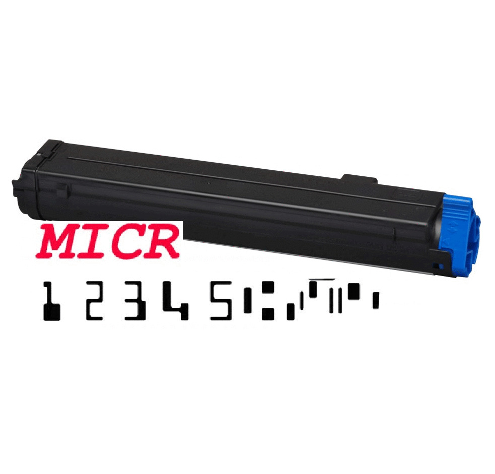 MICR Check Toner Cartridge for OKI B4100, B4200, B4250, B4300, B4350, B4350n