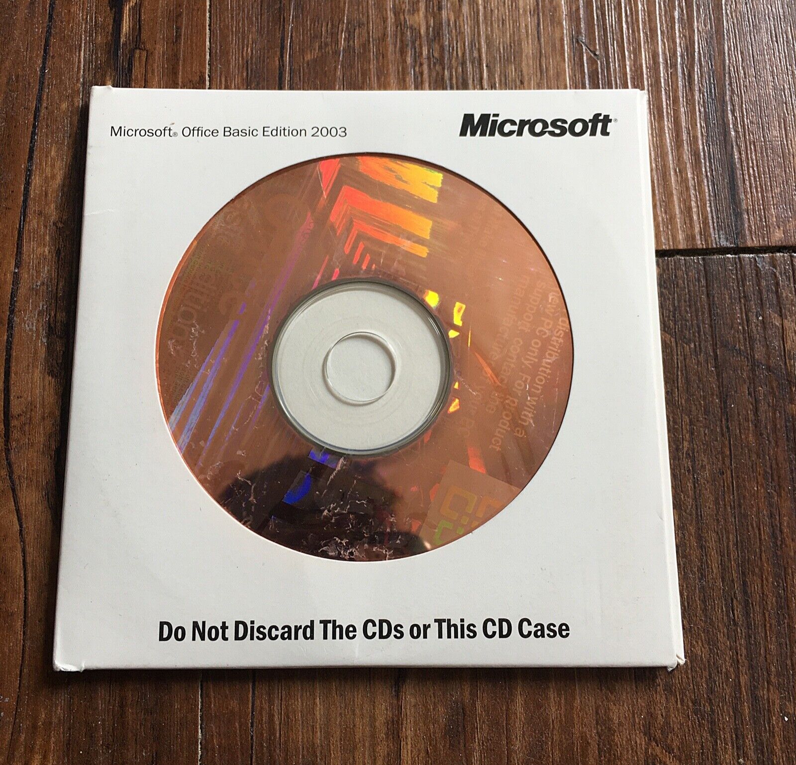 Microsoft Office Basic Edition 2003 CD With Product Key NEW