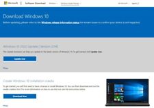 Microsoft Windows 10 USB OS Installer 32 & 64 bit both included.  (Bootable) MBR picture
