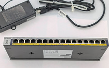 NETGEAR GS116LP 16-Port Gigabit Ethernet Unmanaged PoE+ Switch w/ AC Adapter picture