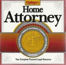 Kiplinger's Home Attorney PC MAC CD create wills trusts estates finance forms picture