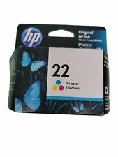 HP 22 Ink Cartridge Tri-color C9352AN Retail Box picture