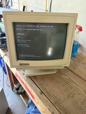 Vintage GOLDSTAR  Model 1465 COMPUTER MONITOR VINTAGE 1992 WORKING picture