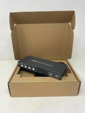 PWAY 4x1 KVM Switch HDMI 4 Port UHD 4K with 4 HDMI & USB Cables PW-SH0401B picture