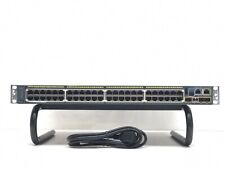 Cisco WS-C2960S-48FPS-L Catalyst 2960-S 48-Port PoE+ Network Switch picture