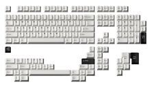 DROP DCX Black-on-White Keycap Set, Doubleshot ABS, Cherry MX Style Keyboard picture