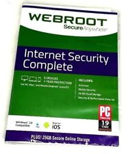 Webroot Internet Security Complete | 1 YR | 5 PC/MAC picture