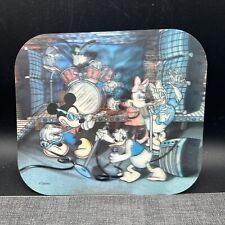 Disney Mickey Computer Mouse Pad Rock Band Holographic 3D Rock N Roll Vintage picture