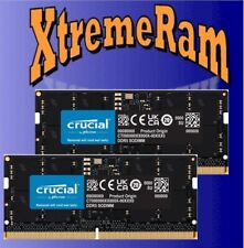 Crucial 64GB Kit (2x 32GB) CT32G48C40S5 DDR5 SODIMM 4800 PC5-38400 262Pin Memory picture