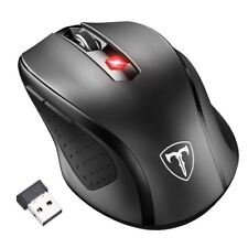 VicTsing MM057 2.4 Gig Wireless Optical Mouse - Black picture