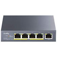 Cudy GS1005P 5 Port Gigabit Ethernet Unmanaged PoE+ Switch, with 4 x PoE+ @ 60W, picture