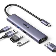 UGREEN USB C Hub 5 in 1 Multiport Adapter 4K HDMI 100W PD picture
