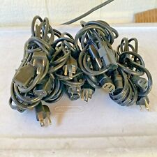 10 Count 6 Feet 3-Prong Computer Power Cord Universal PC Cable Standard Wire  picture