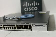 Cisco Catalyst WS-C3750X-48P-S  - Poe Gigabit Switch DUAL POWER picture