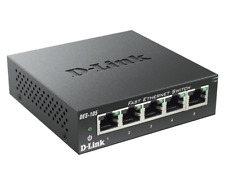 NEW Lot of 2 D-Link DES-105 10/100 Mbps 5 ports Switch (AMX) picture