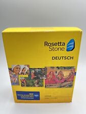 Rosetta Stone German Deutsch Version 4 Levels 1-5 PC w Audio Companion READ picture
